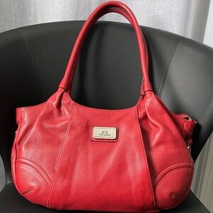 Isaac Mizrahi and Nicole Miller red purse bundle